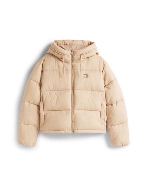 Tommy Jeans Vinterjakke  brokade / lysebrun