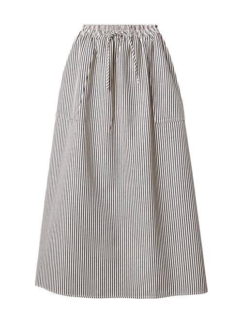 Lollys Laundry Nederdel 'Akane'  sort / hvid