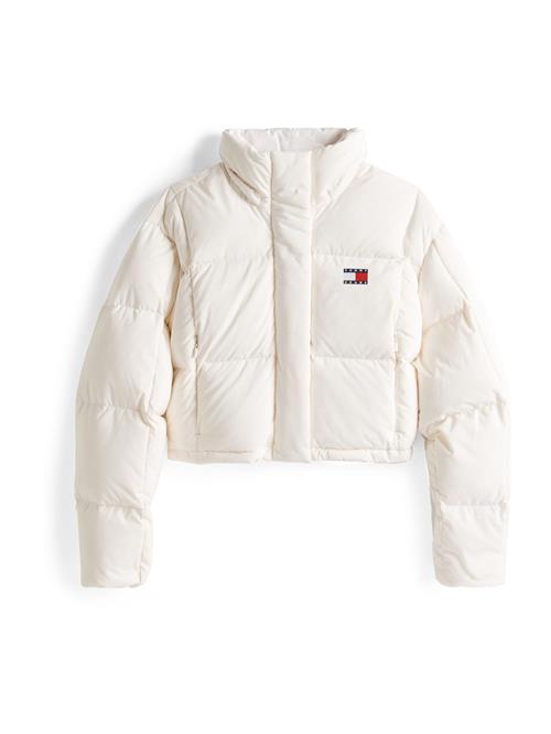 Tommy Jeans Vinterjakke 'ALASKA'  navy / rød / hvid / naturhvid