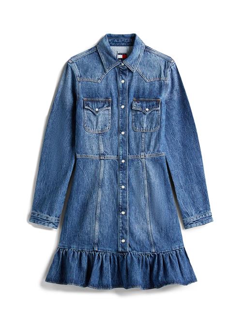 Tommy Jeans Blusekjole  blue denim