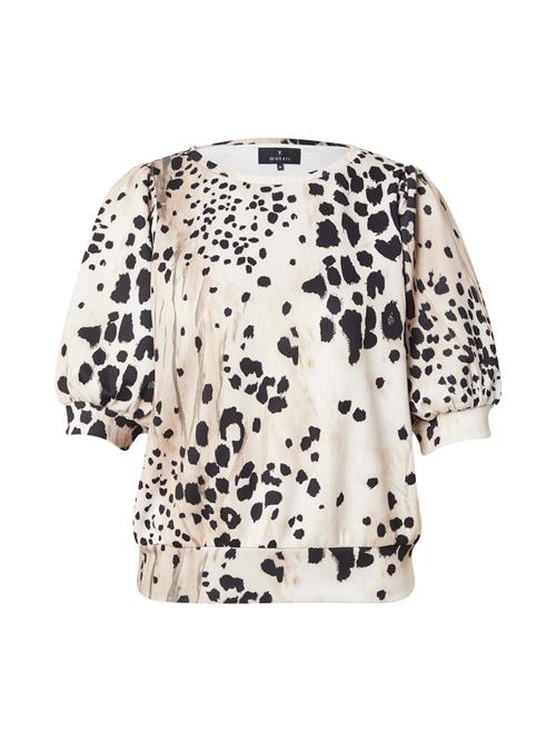 monari Bluse  beige / creme / sort