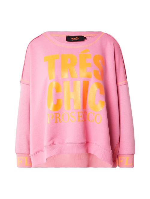 miss goodlife Sweatshirt 'Good Karma'  orange / lys pink