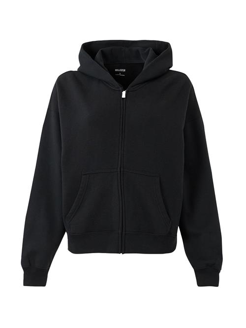 HOLLISTER Sweatjakke  sort