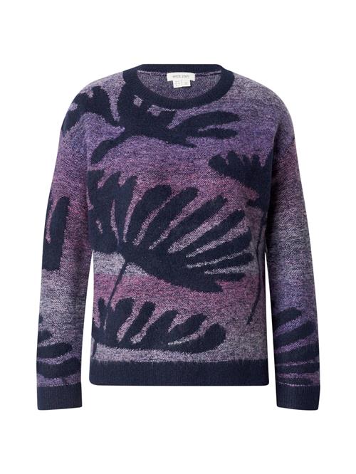 WHITE STUFF Pullover 'FERN SPACEDYE'  navy / lilla / pink