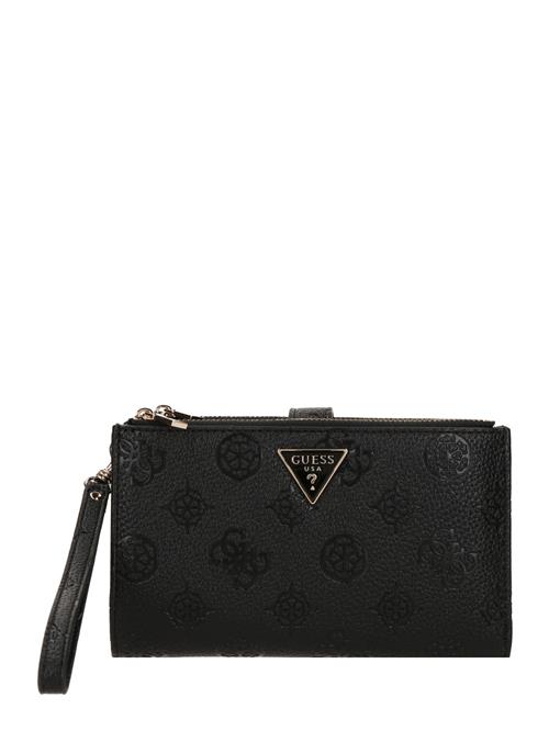 GUESS Tegnebog 'CRESIDIA II SLG DBL ZIP ORGNZR'  sort