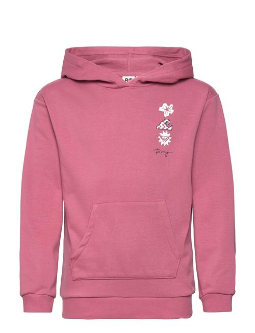 Surf Feeling Hoodie Terry Roxy Pink