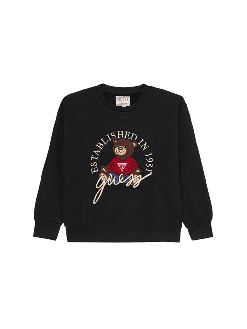 GUESS Sweatshirt  lysebeige / brun / rød / sort