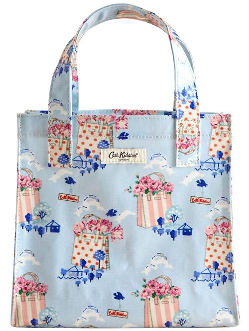 Cath Kidston Håndtaske 'Paddington'  blå / lyseblå / pink / lyserød
