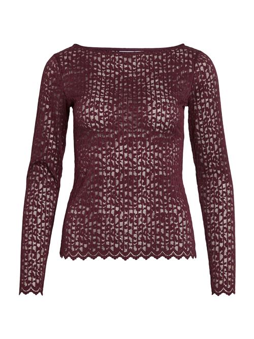 VILA Shirts 'VIROMINA'  aubergine