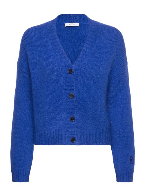 Knitted Vest Screen Casting ROSEANNA Blue