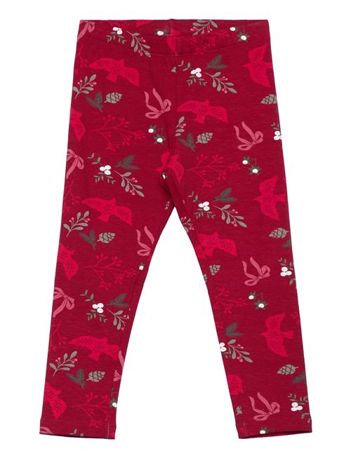 Leggings Aop Lindex Red