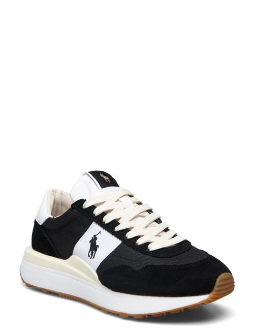 Train 89 Suede & Oxford Sneaker Polo Ralph Lauren Patterned