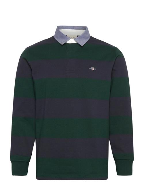 Reg Chambray Stripe Heavy Rugger GANT Green