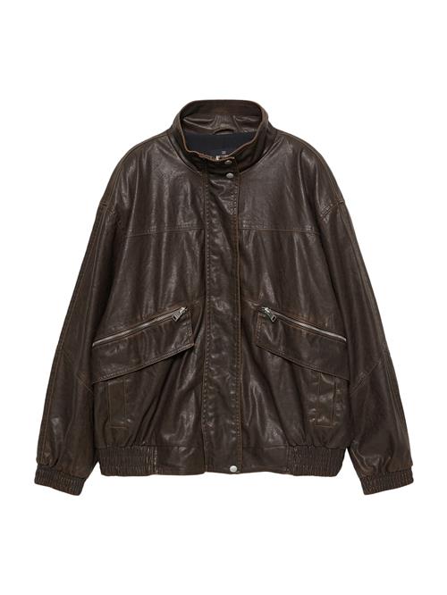 Pull&Bear Overgangsjakke  mørkebrun