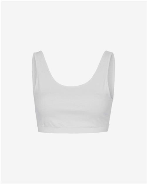 BH-top med brede stropper | økologisk bomuld | hvid