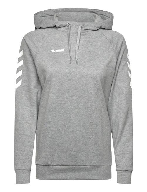 Hmlgo Cotton Hoodie Woman Hummel Grey