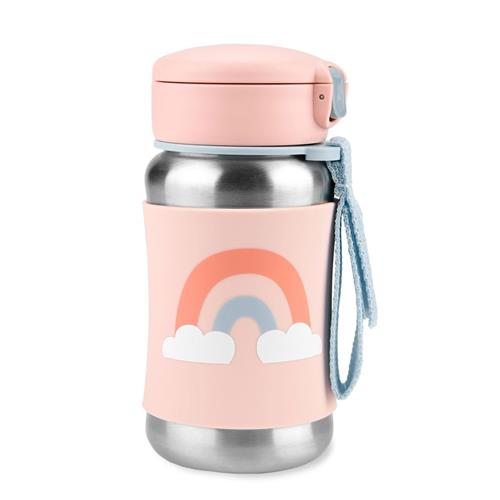 Skip Hop Spark Style Flaske Med Strå Rainbow 3-6 Y      unisex