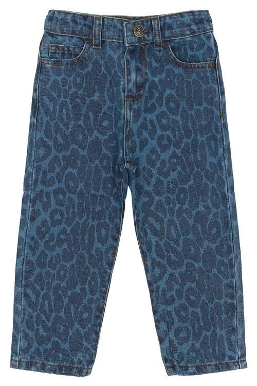 The New Siblings Pearl Baggy Jeans Medium Blue Denim  Medium Blue Denim  104 cm  Blå  104 cm  kvinde