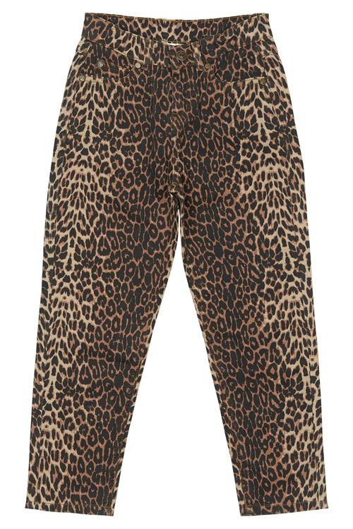 The New Panya Mom Fit Jeans Feather Gray  Feather Gray  9-10 Y  Brun  9-10 år  kvinde