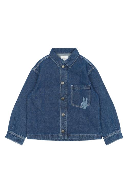 The New Parks Overshirt Blue Denim  Blue Denim 5-6 Y  Blå  5-6 år  mand