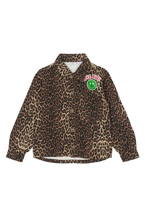 The New Panya Denim-jakke Feather Gray  Feather Gray  7-8 Y  Brun  7-8 år  kvinde