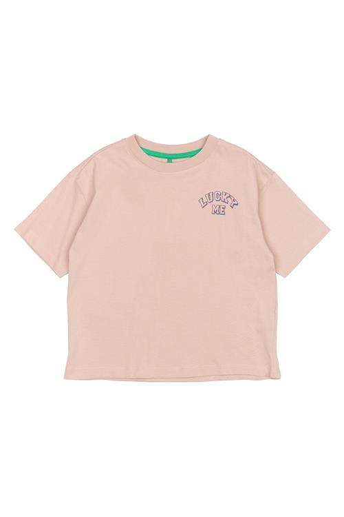 The New Paula T-shirt Adobe Rose  Adobe Rose 5-6 Y  Lyserød  5-6 år  kvinde