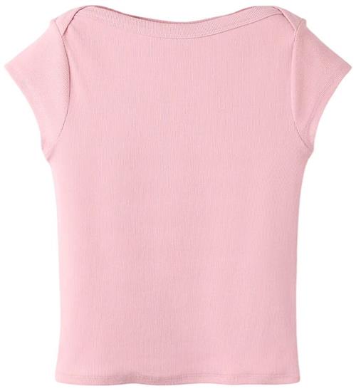 LMTD T-shirt - Rib - NlfEnvo - Crystal Pink