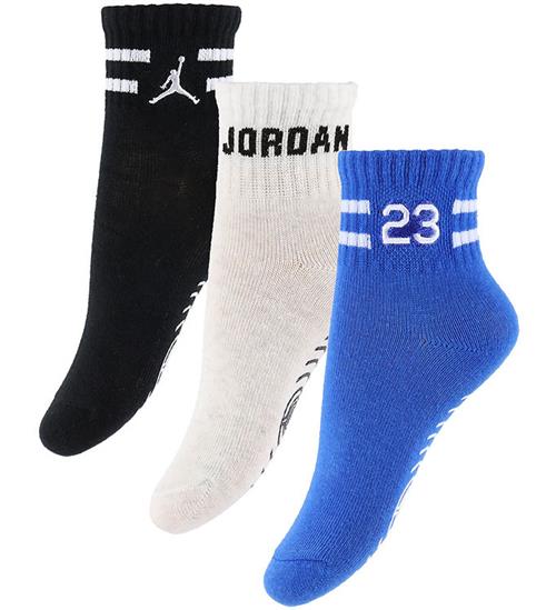 Jordan Gåstrømper - 3-pak - Birch Heather/Blå/Sort
