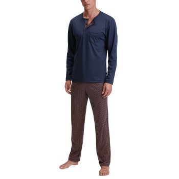 Calida Relax Choice 1 Pyjamas Mørkblå bomuld Large Herre