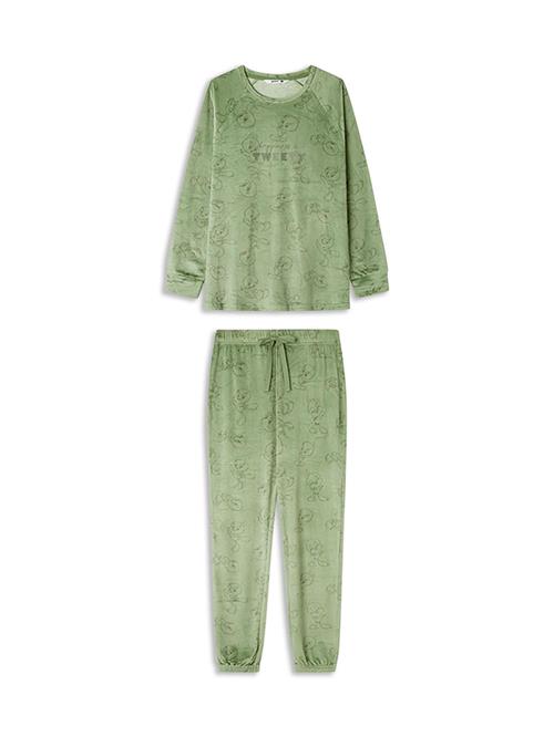 Gisela Pyjamas 'Tweety'  pastelgrøn