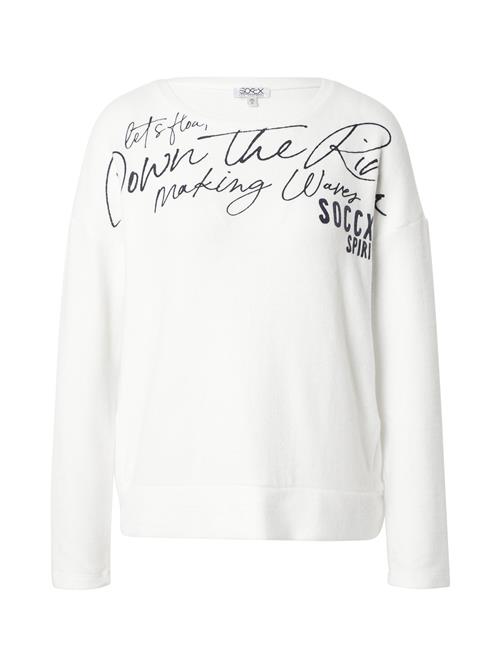 Soccx Pullover  petroleum / sort / offwhite