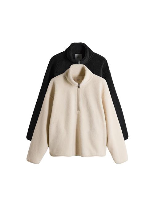 The Set Pullover  beige / sort