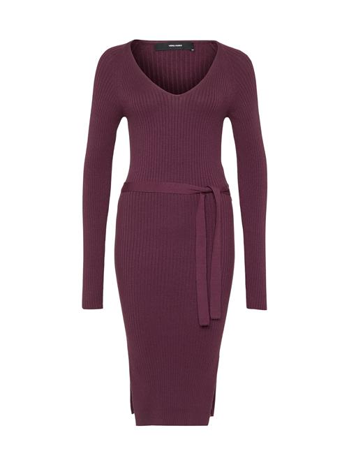 Vero Moda Tall Strikkjole 'VMSABA'  vinrød