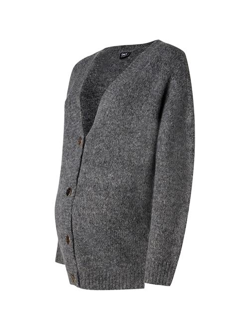 Only Maternity Cardigan 'OLMZOEY'  grå