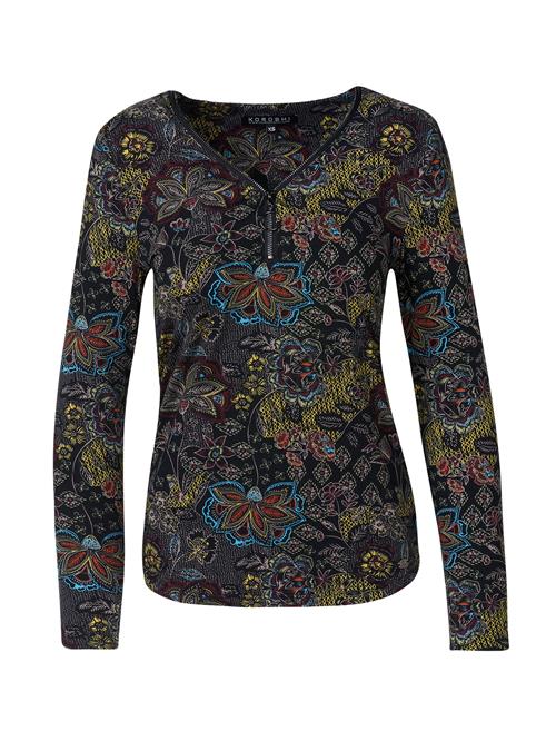 KOROSHI Shirts  blå / grøn / orange / sort