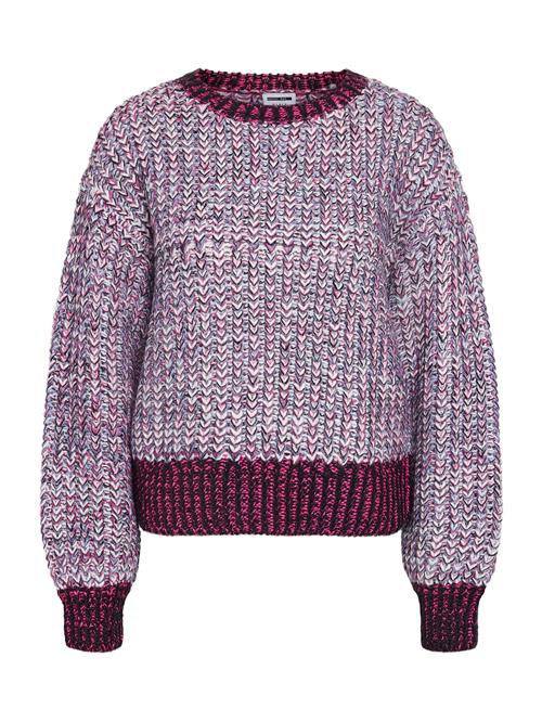 Noisy may Pullover 'NMFATIMA'  opal / mørk pink / sort / hvid