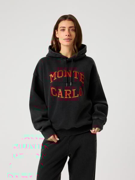 Björn Borg Studio Oversized Hoodie Sort, M