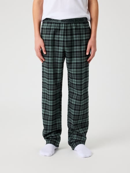 Björn Borg Core Flannel Pyjama Pants Sort, 146-152