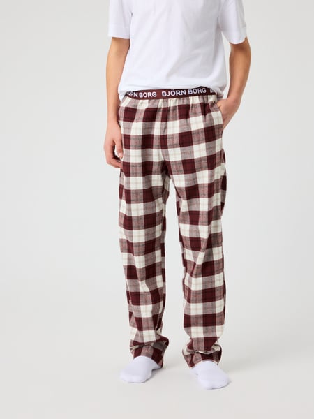 Björn Borg Core Flannel Pyjama Pants Pink, 158-164