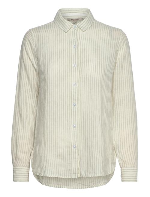 Barbour Marine Shirt White-16 Barbour Green