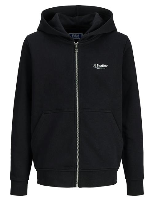 Jack & Jones Jjesoho Sweat Zip Hood Noos Jnr Jack & J S Black