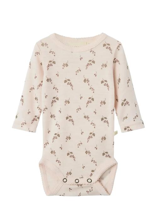 Nbfnoel Nia Wool Ls Slim Body Lil Noos Lil'Atelier Cream