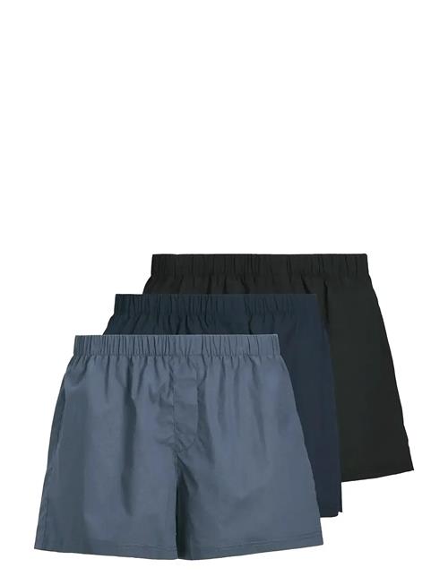 Jack & Jones Jacmilano Woven Boxers 3 Pack Noos Jack & J S Navy