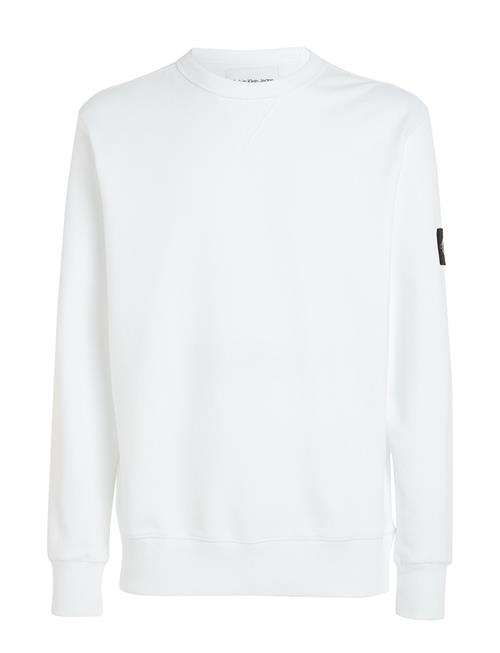 Badge Crew Neck Calvin Klein Jeans White