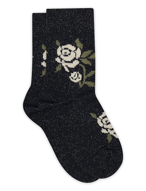 Rosa Glitter Socks Mp Denmark Navy