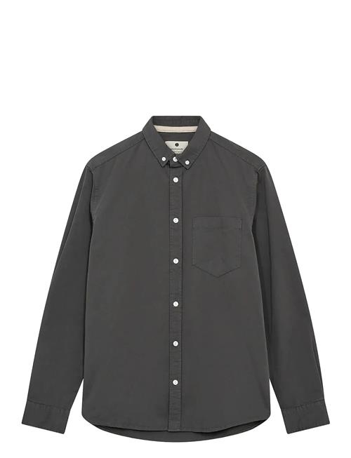 Aktheshirt L/S Twill Shirt Anerkjendt Grey