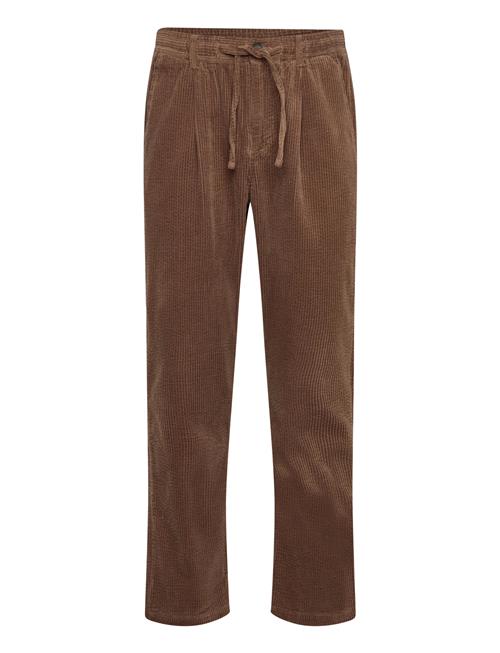 Akjan Cord Pleat Pants Anerkjendt Brown
