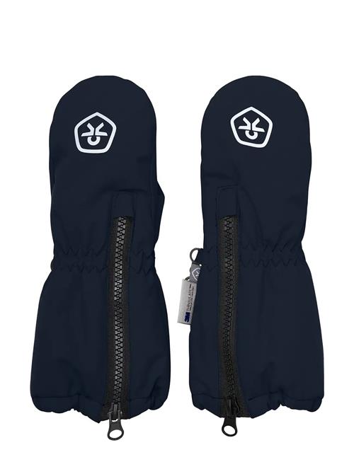 Mittens Long W. Zipper Color Kids Black
