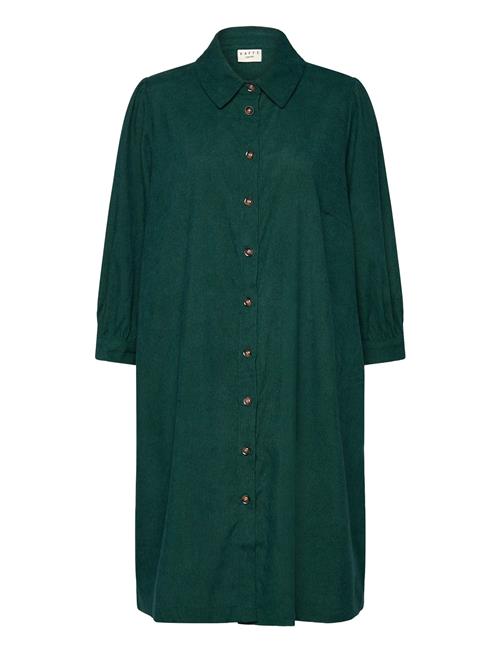 Kcverana Shirt Dress Kaffe Curve Green