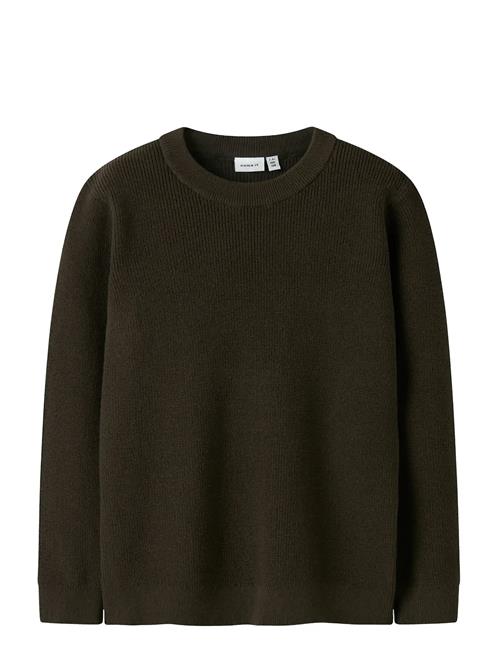 Nkmnesolle Ls Pullover Knit Noos Name It Brown